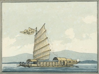 kinesisk passagebåd af William Ffarington