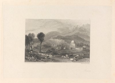 Rama og Rachels grav af William Finden