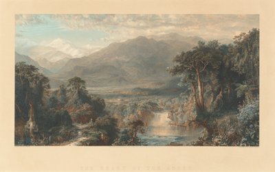 Andesbjergenes hjerte af William Forrest, after Frederic Edwin Church