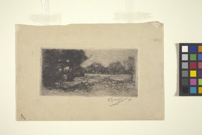 Landskab (ætsning) af William Forsyth
