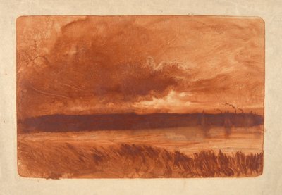 Riverscape, New Haven af William Fowler Hopson