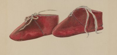 Babys sko, ca. 1937. af William Frank