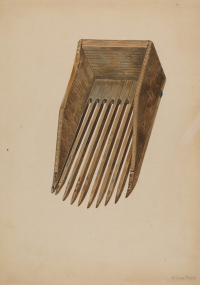Tranebærhøstske, ca. 1942. af William Frank