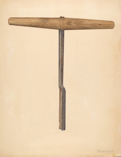 Håndlavet snegl, ca. 1942. af William Frank