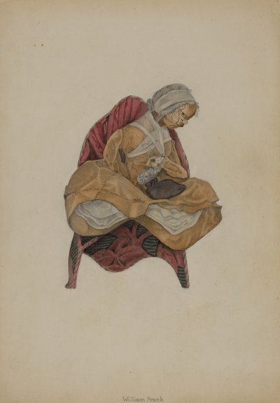 Nøthoveddukke #2, 19351942. af William Frank