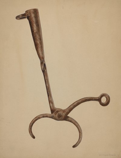 Snubber for Bull, ca. 1942. af William Frank