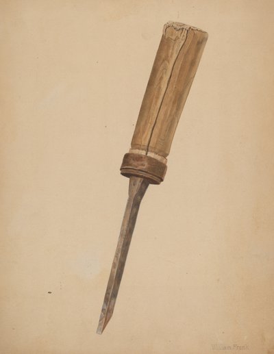 Vognmagermejsel, ca. 1942. af William Frank