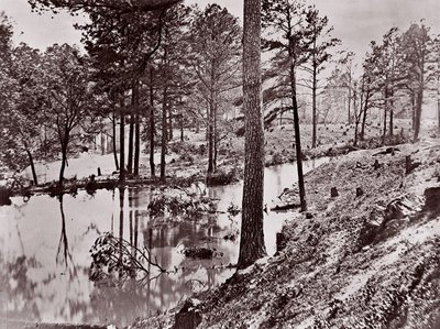 Broadway Landing, Appomattox River, 1864. af William Frank Browne