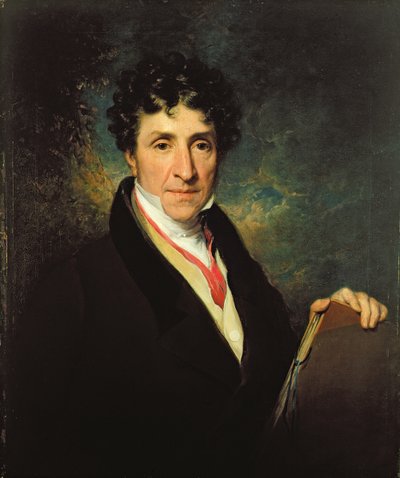 Portræt af Charles Henry Schwanfelder (1774-1837) (olie på lærred) af William Frederick