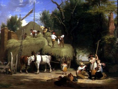 Stable hø af William Frederick Witherington