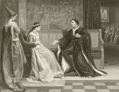 Bejlen til kong Henry V af William Frederick Yeames