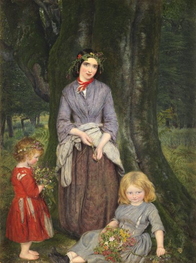 Blomsterpige af William Gale