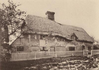 Ved Burwash, Sussex (s/h-foto) af William Galsworthy Davie