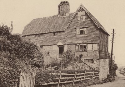 Ved Mayfield, Sussex (s/h-foto) af William Galsworthy Davie