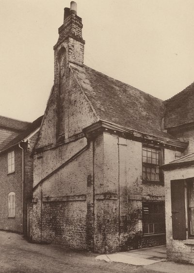 Ved Minster, Kent (s/h-foto) af William Galsworthy Davie