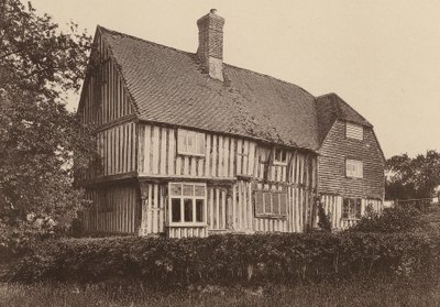Ved Strawberry Hole, Northiam, Sussex (s/h-foto) af William Galsworthy Davie