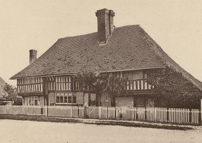 Bell Farm House, Harrietsham, Kent (s/h-foto) af William Galsworthy Davie