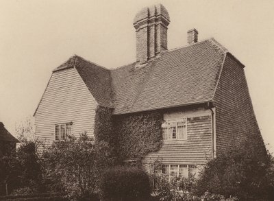 Collins Farm, Sissinghurst, Kent (s/h-foto) af William Galsworthy Davie