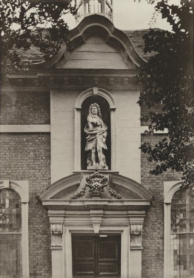 Doorway, Berkeley Almshouses, Worcester (s/h-billede) af William Galsworthy Davie