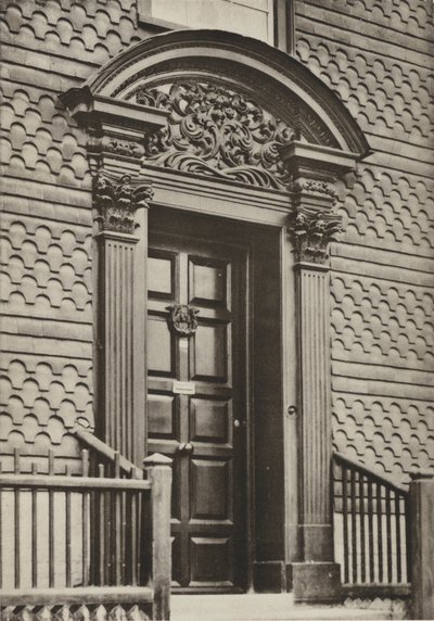 Doorway, Cranbrook, Kent (s/h-billede) af William Galsworthy Davie