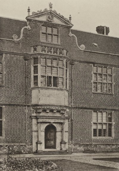 Døråbning, Entrance Bay, South Wing, Cobham Hall (s/h foto) af William Galsworthy Davie