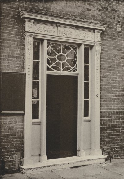 Doorway, Newbury, Berks (s/h-billede) af William Galsworthy Davie
