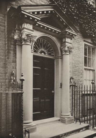Doorway, Redhill Road, Reigate, Surrey (s/h-billede) af William Galsworthy Davie