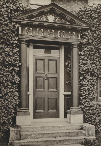 Doorway, Tenterden, Kent (s/h-billede) af William Galsworthy Davie