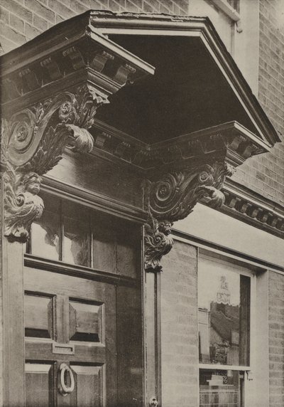 Doorway, Uxbridge, Middlesex (s/h-billede) af William Galsworthy Davie