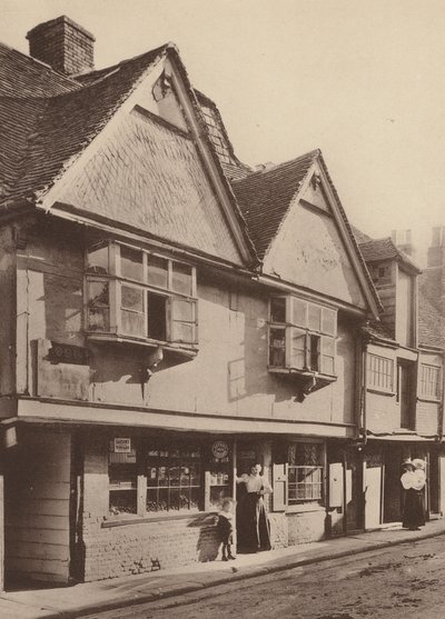 I North Lane, Canterbury, Kent (s/h-foto) af William Galsworthy Davie