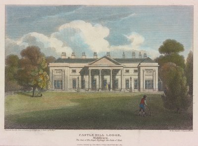 Castle Hill Lodge, Middlesex af William George Moss