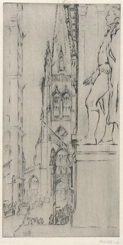 Wall Street af William George Reindel