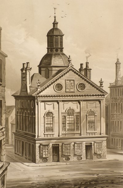 Uden titel [Trades Hall, High Street, Dundee] (radering) af William Gibb