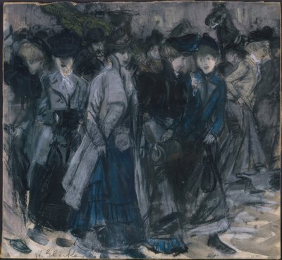 Shop piger af William Glackens
