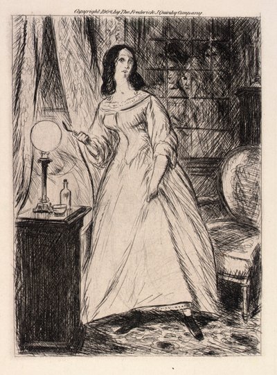 Ja, gode mor, ja - jeg låser din sølvske inde af William Glackens