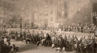 Waterloo-banketten i Aspley House 18. juni 1836. af William Greatbach