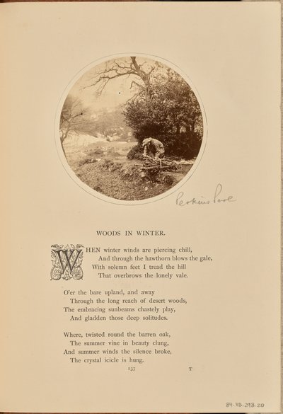 [En mand samler brænde, England] af William Grundy