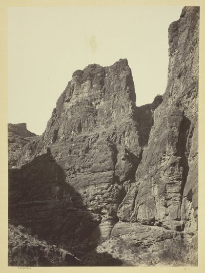 Cañon i Kanab Wash, Colorado-floden, set mod syd af William H. Bell