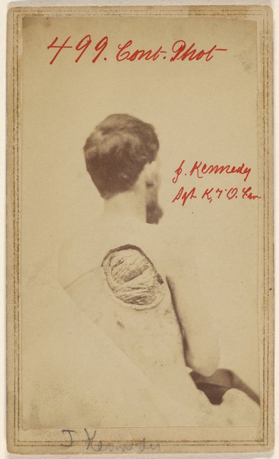 (John Kennedy, sergent, Co. K, 7th Ohio Calvry) af William H. Bell