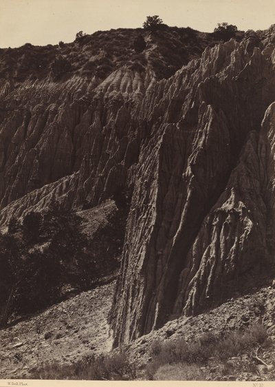 Regnskulptur, Salt Creek Canon, Utah af William H. Bell