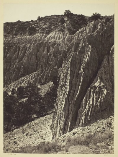 Regnskulptur, Salt Creek Canon, Utah af William H. Bell