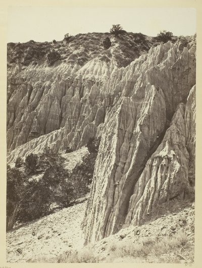 Regnskulptur, Salt Creek Cañon, Utah af William H. Bell
