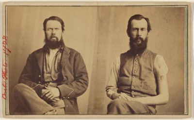 [To uidentificerede ofre for borgerkrigen sidder]. af William H. Bell