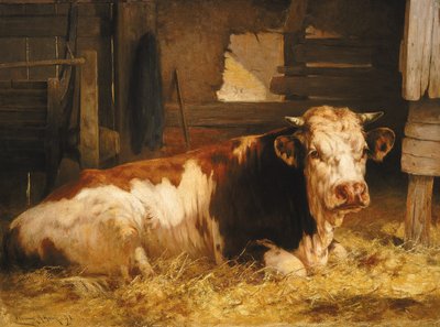 Monark på gården af William H. Howe