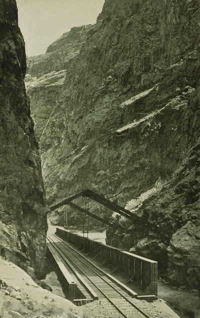 Cañons i Colorado af William H. Jackson