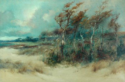 Træer i en sandvej, Heysham, 1916 af William H. Parkinson