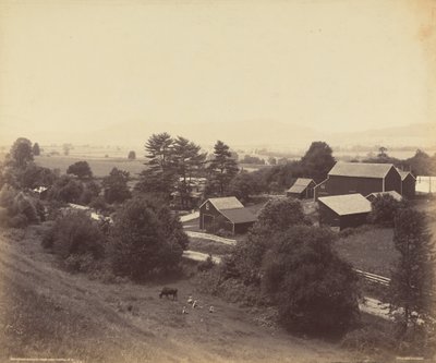 På tværs af landet fra West Portal, N.J. af William H. Rau