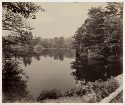 Bear Lake, LVRR, ca. 1898-1899. af William H. Rau