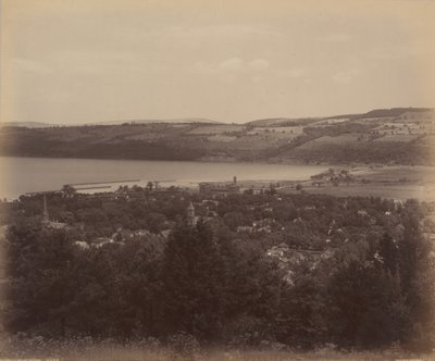 Seneca Lake og Watkins af William H. Rau
