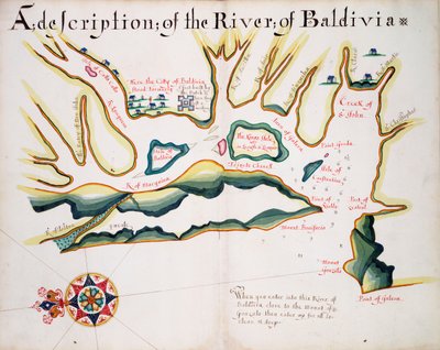 "En beskrivelse af floden Baldivia af William Hack